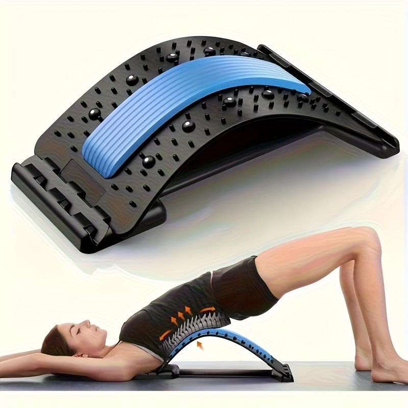 Home Gym Simple - 3-Level Back Stretcher Posture Corrector Lumbar
