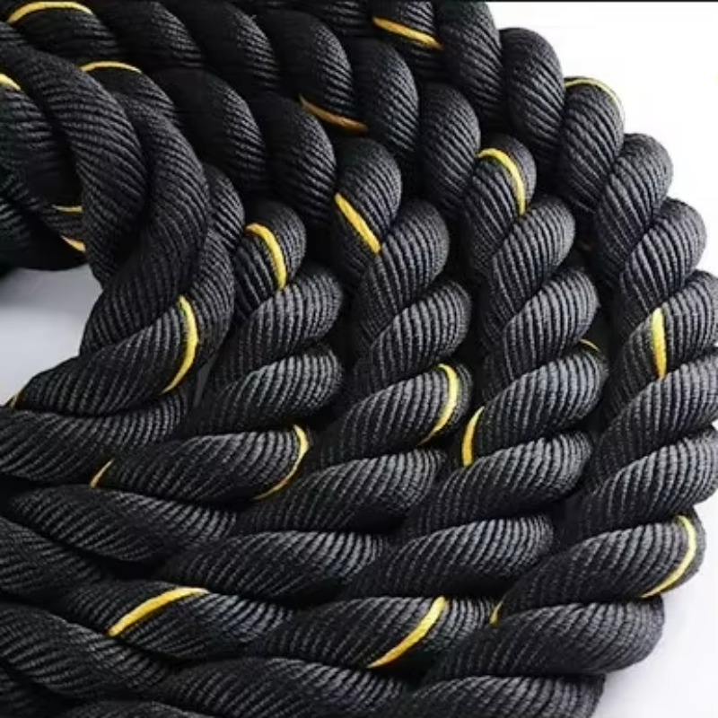 Home Gym Leg - Workout Exercise Battle Rope Fitness Heavy
