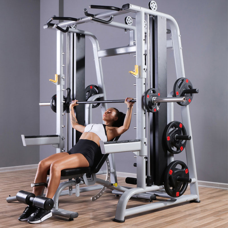 Home Gym Smith - High-Tech Cable Crossover Smith Machine Good