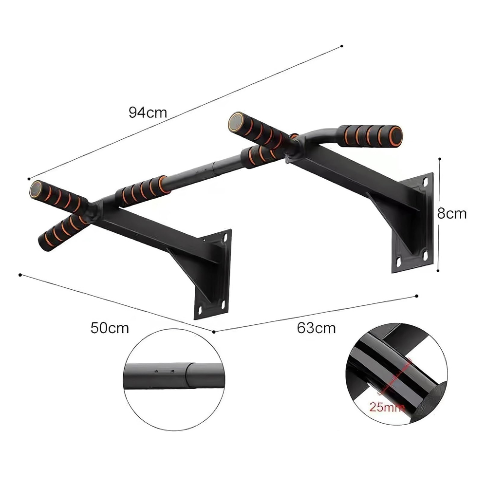 Adjustable Steel Frame Bar Hom - Home Gym Pull Up Bar 评论和价格