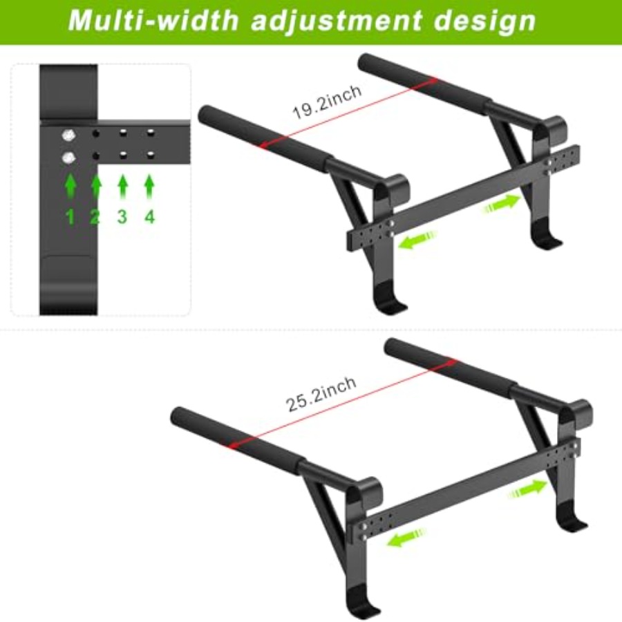 Wall Mounted Gymnastic Stall B - Home Gym Pull Up Bar 评论和价格