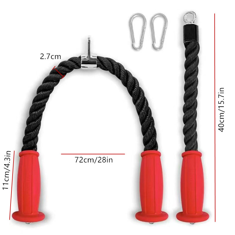 Ergonomic Tricep Ropes Non-Sli - Home Gym Simple 评论和价格