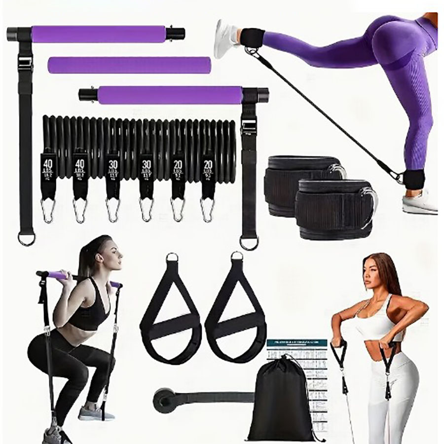180lbs Resistance Bands with A - Home Gym Full Setup 评论和价格