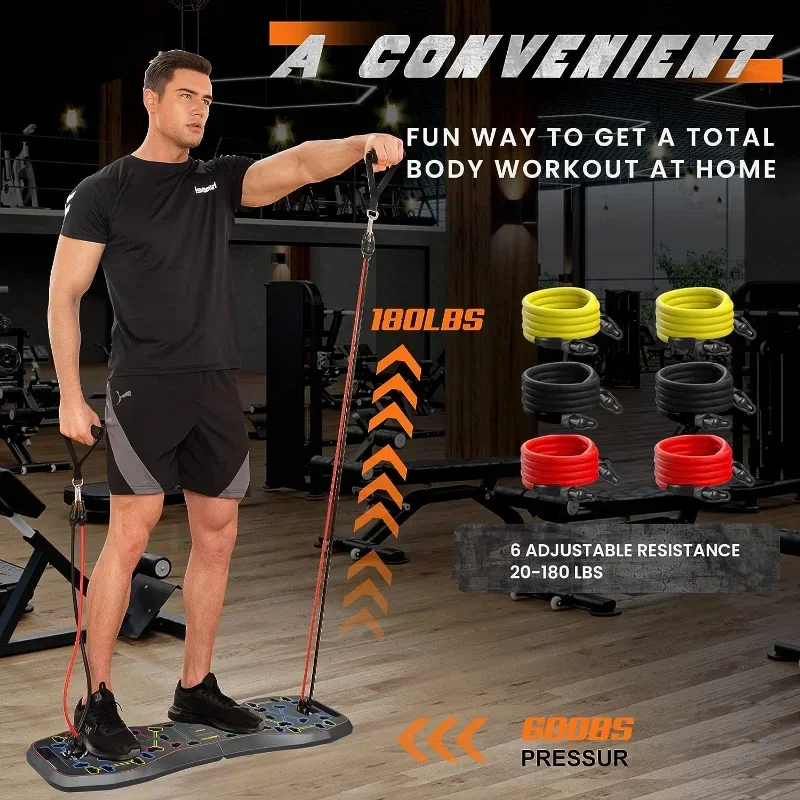 Multifunctional Push Up Board  - Home Gym Full Setup 评论和价格