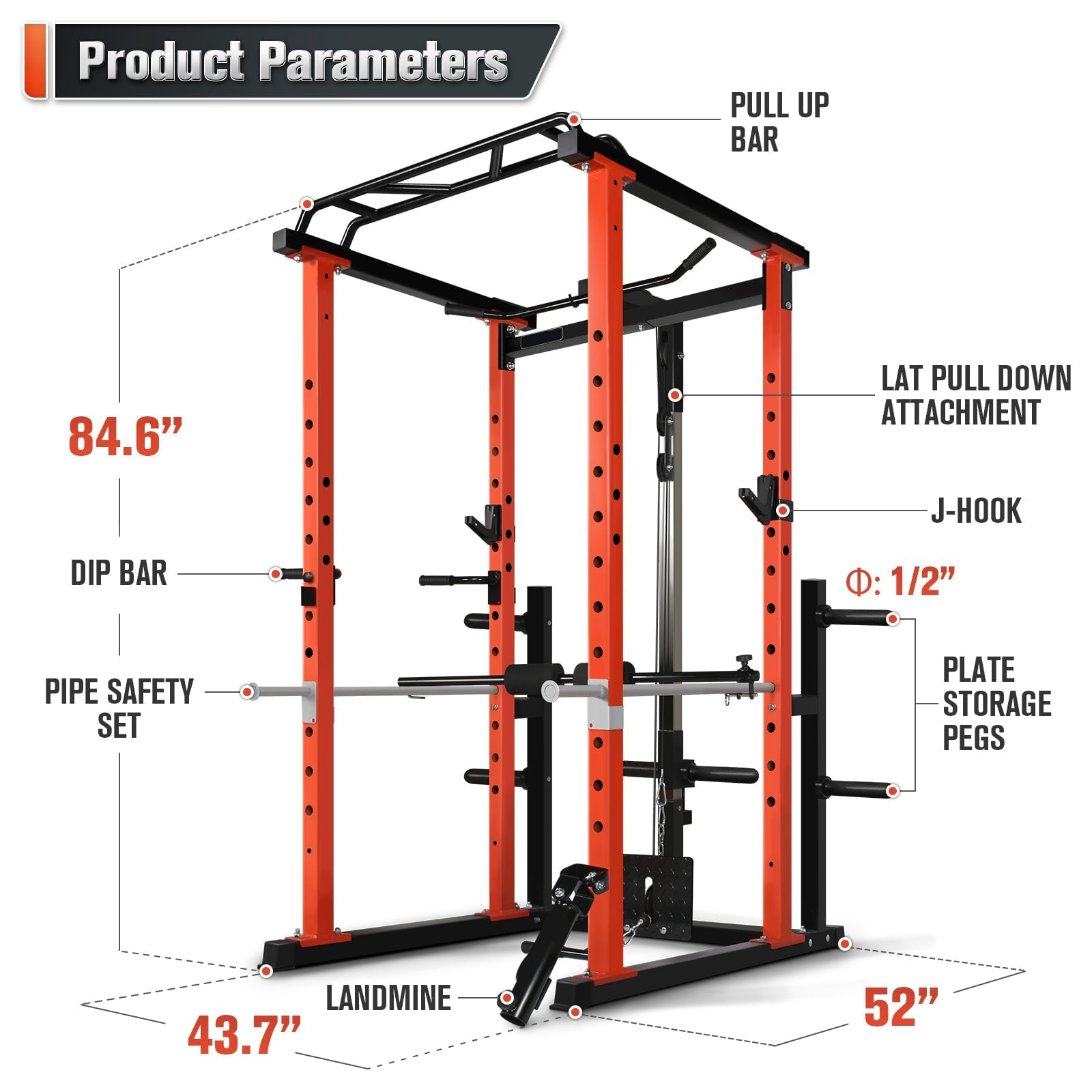 Commercial  Multi-function Pow - Home Gym Fitness 评论和价格