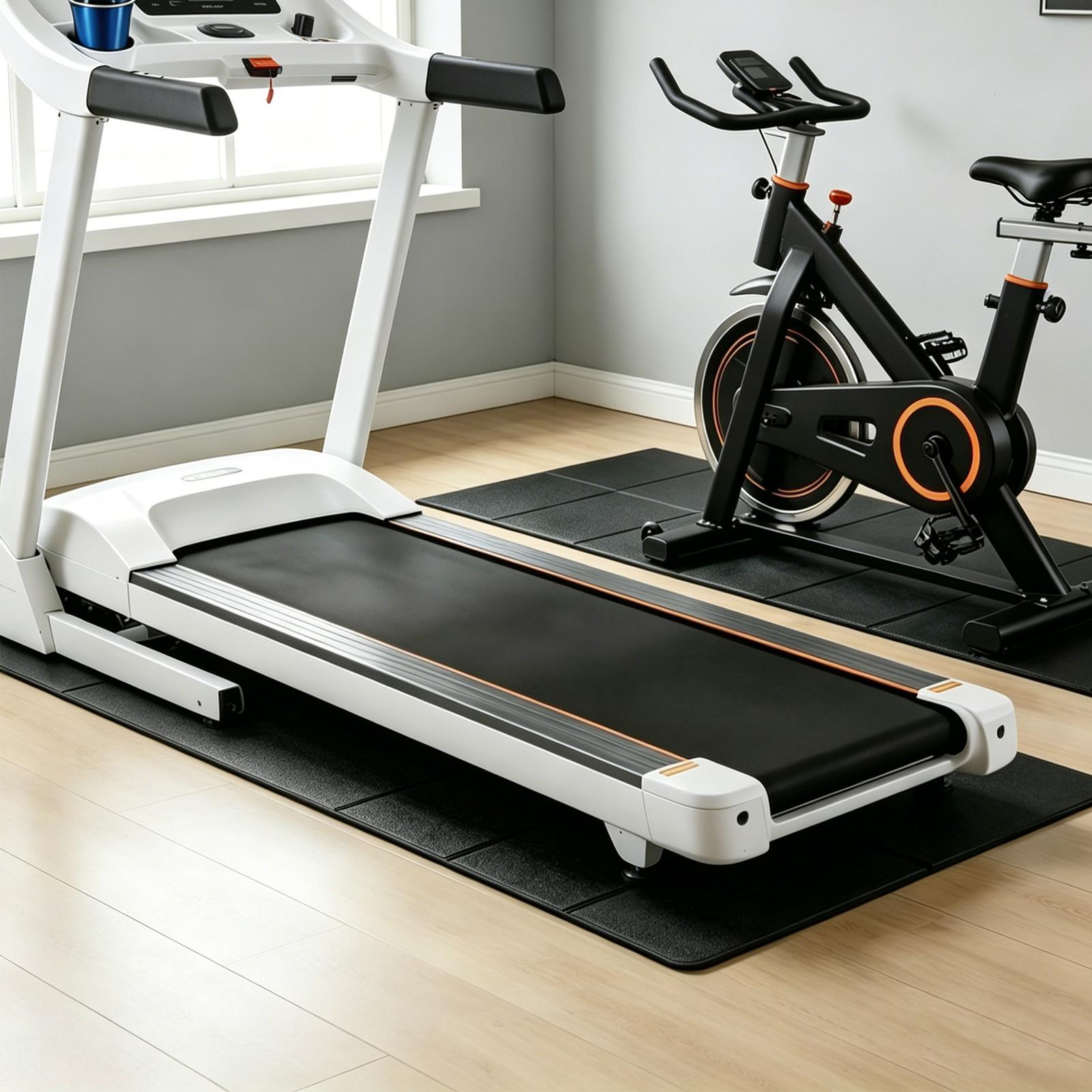 Treadmill Pads For Floor Non S - Home Gym Leg 评论和价格