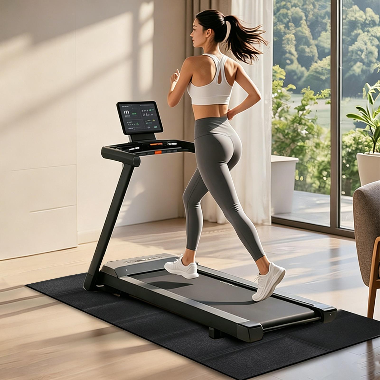 Treadmill Pads For Floor Non S - Home Gym Leg 评论和价格