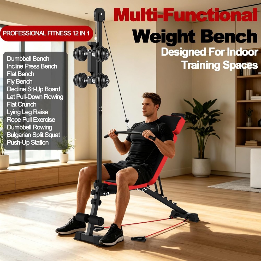 Multi-Functional Weight Bench  - Home Gym Fitness 评论和价格