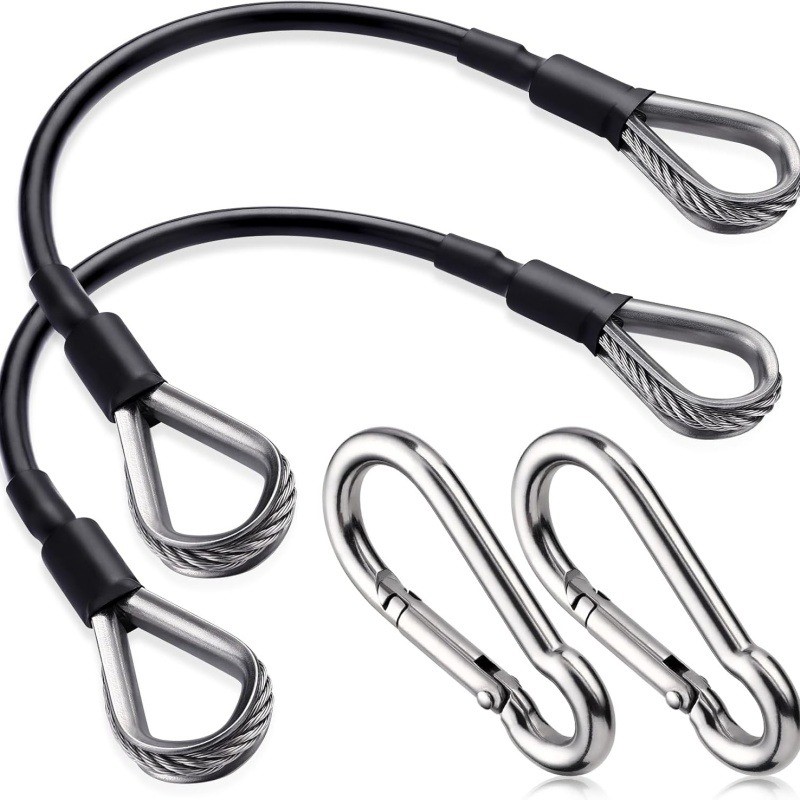 1/2Pcs 25cm Gym Cable Extensio - Home Gym Training Program 评论和价格