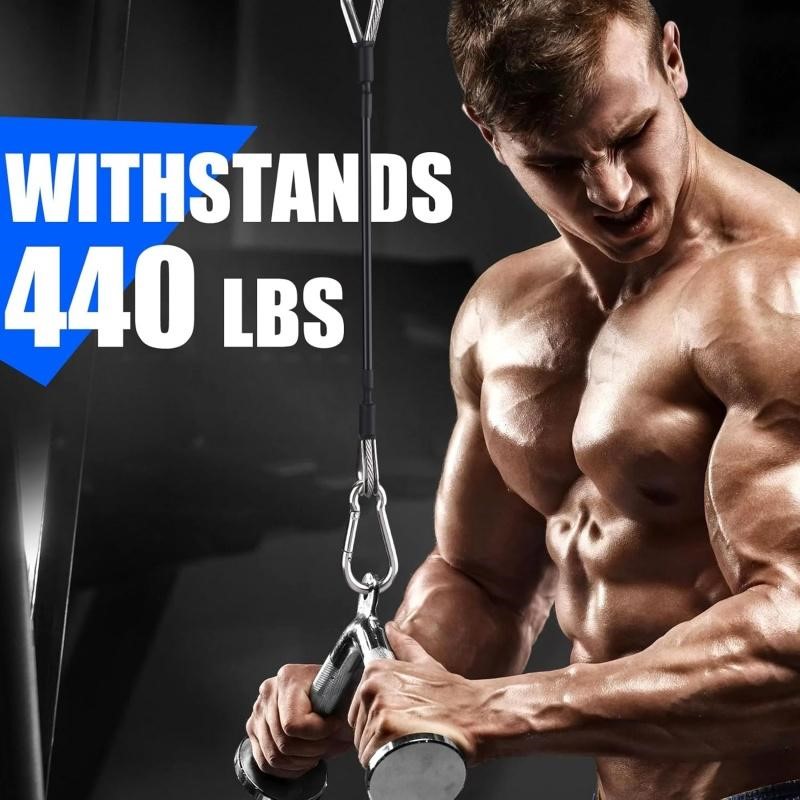 1/2Pcs 25cm Gym Cable Extensio - Home Gym Training Program 评论和价格