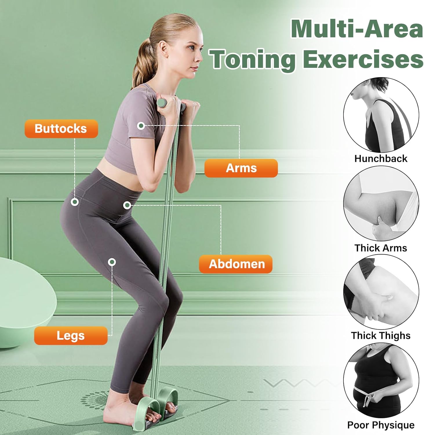 6 Tubes Natural Rubber Pedal R - Home Gym Full Setup 评论和价格